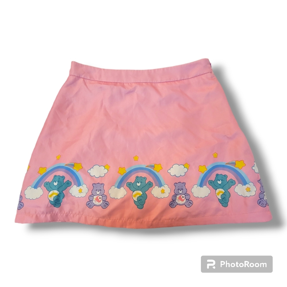 Dolls Kill Care Bear mini skirt